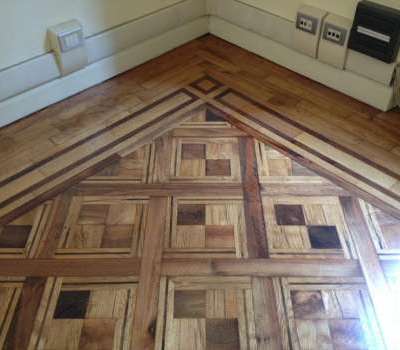 Lavori speciali pavimenti in legno a disegno